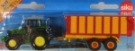 SIKU 1650 Traktor John Deere z przyczepą SIKU 1650 Traktor John Deere z przyczepą