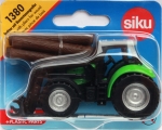 SIKU 1380 Traktor Deutz Agrotron z ładowarką i balami